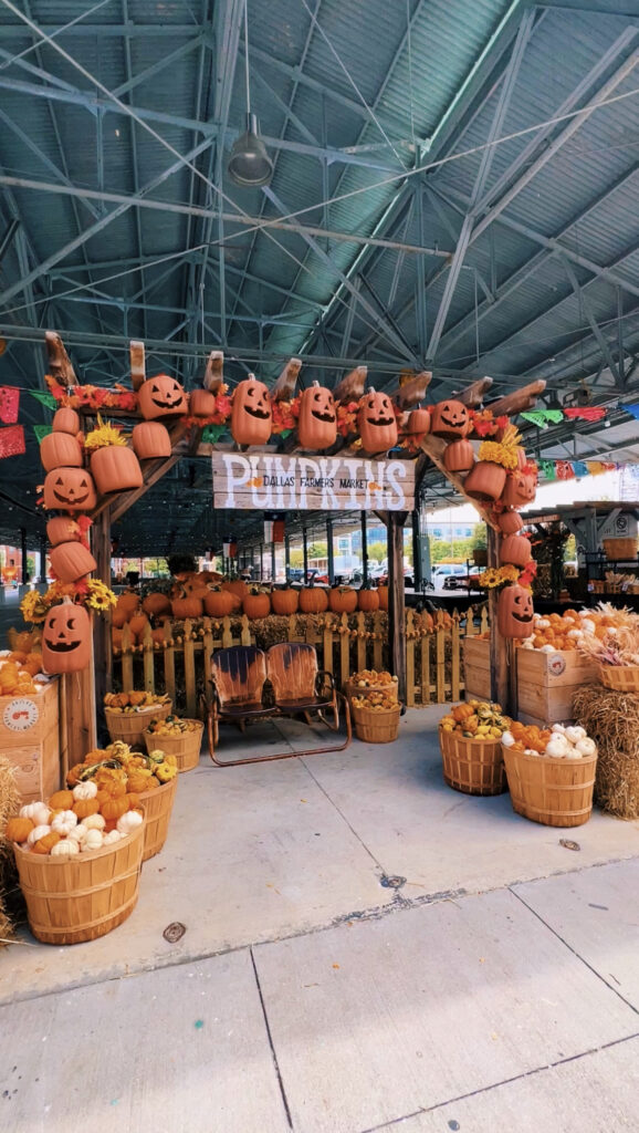 Dallas Farmer's Market Fall Pumpkin Patch