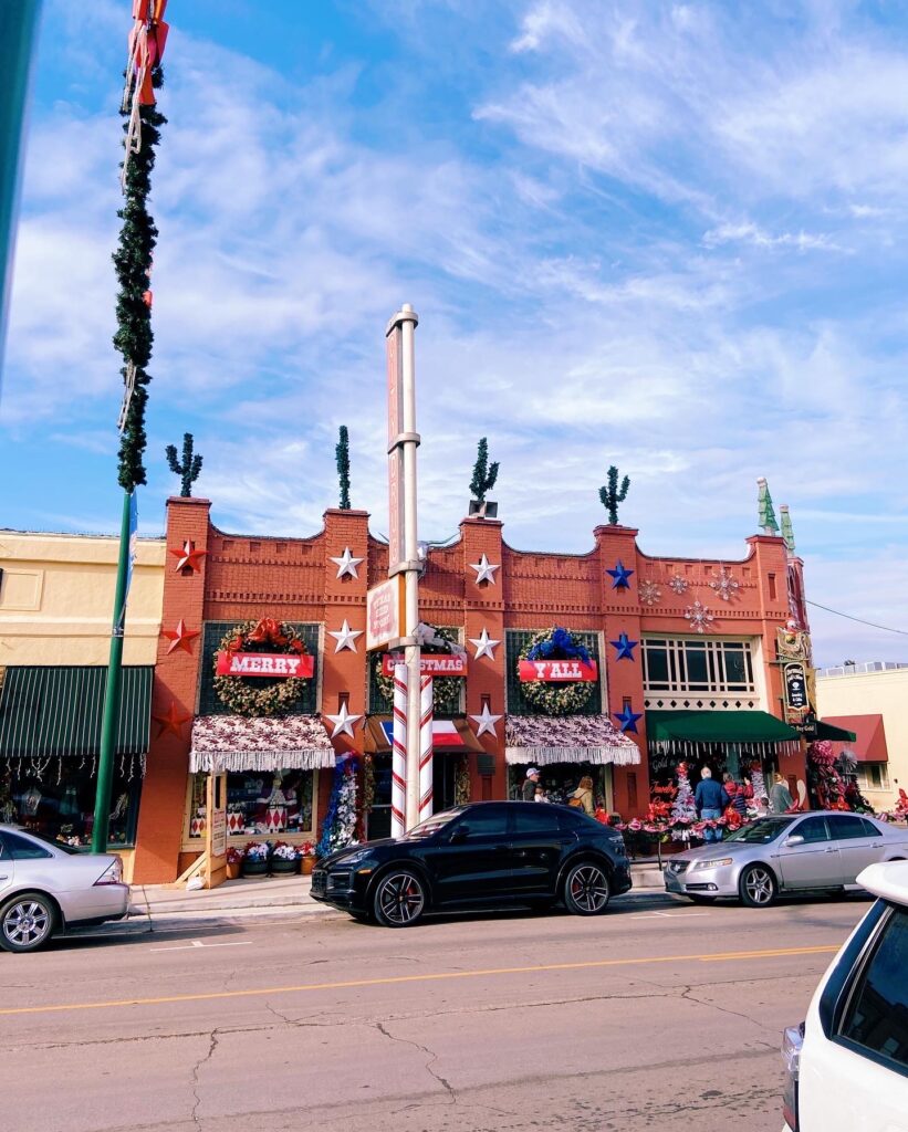 Christmas on Main Street in Grapevine, TX