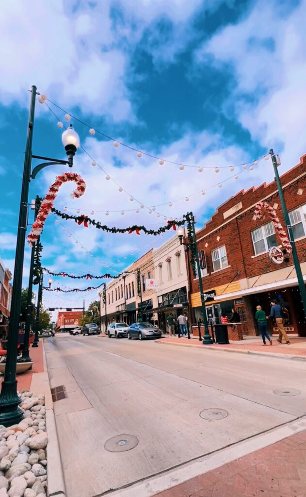 Christmas in Downtown McKinney, TX